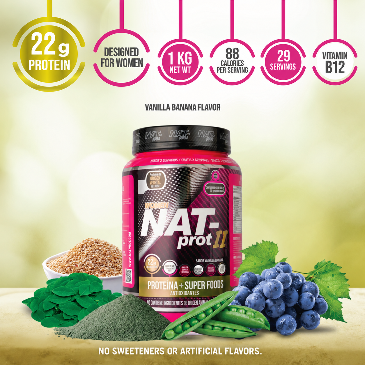 NAT-PROT II WOMEN — 1 kg