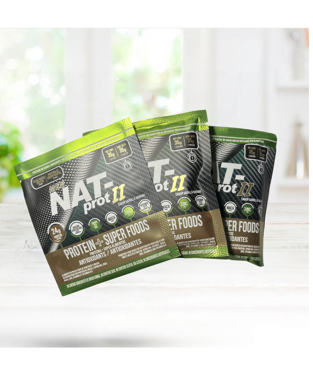 NAT-PROT II MEN — 35g sachet (12 per box)