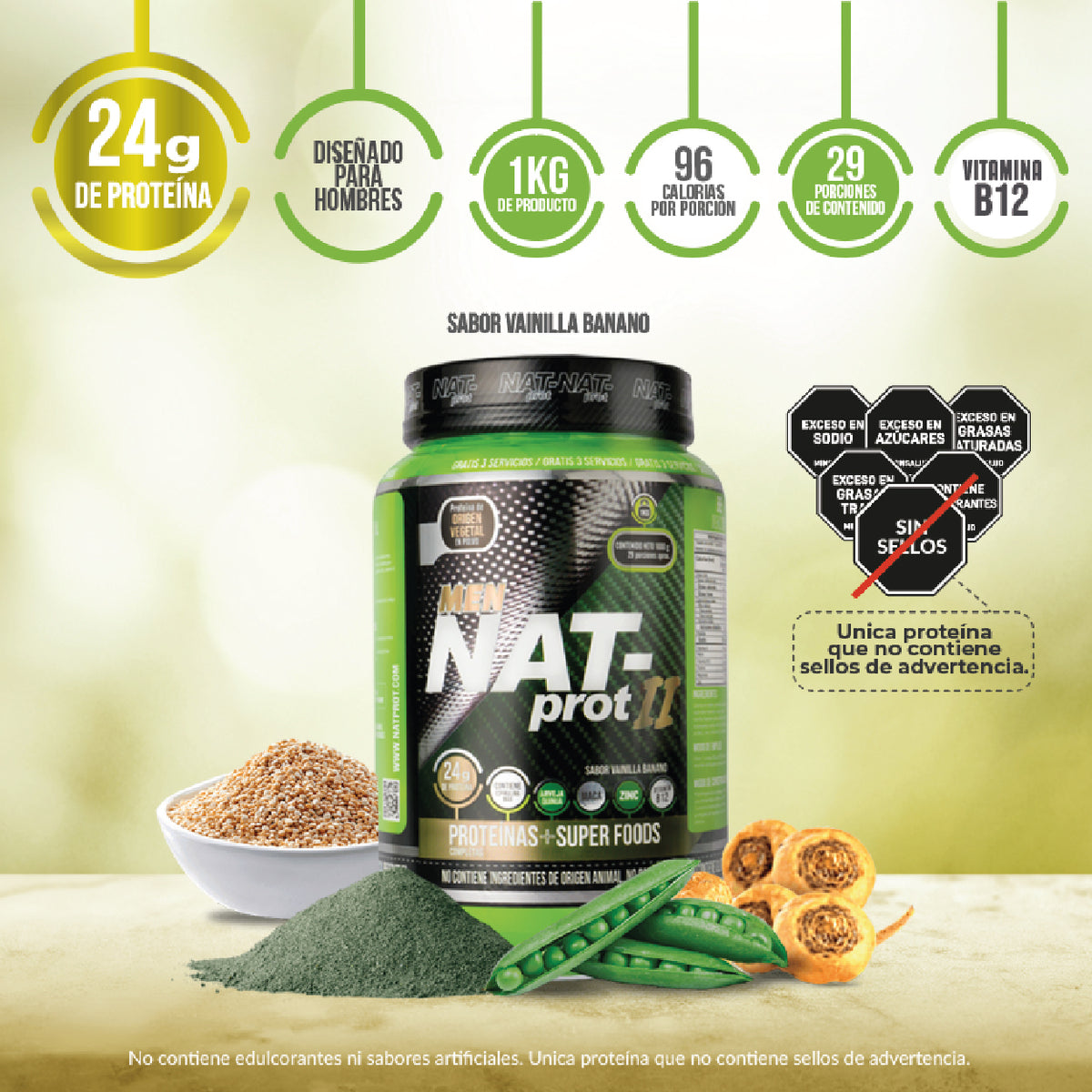 NAT-PROT II MEN — 1 kg