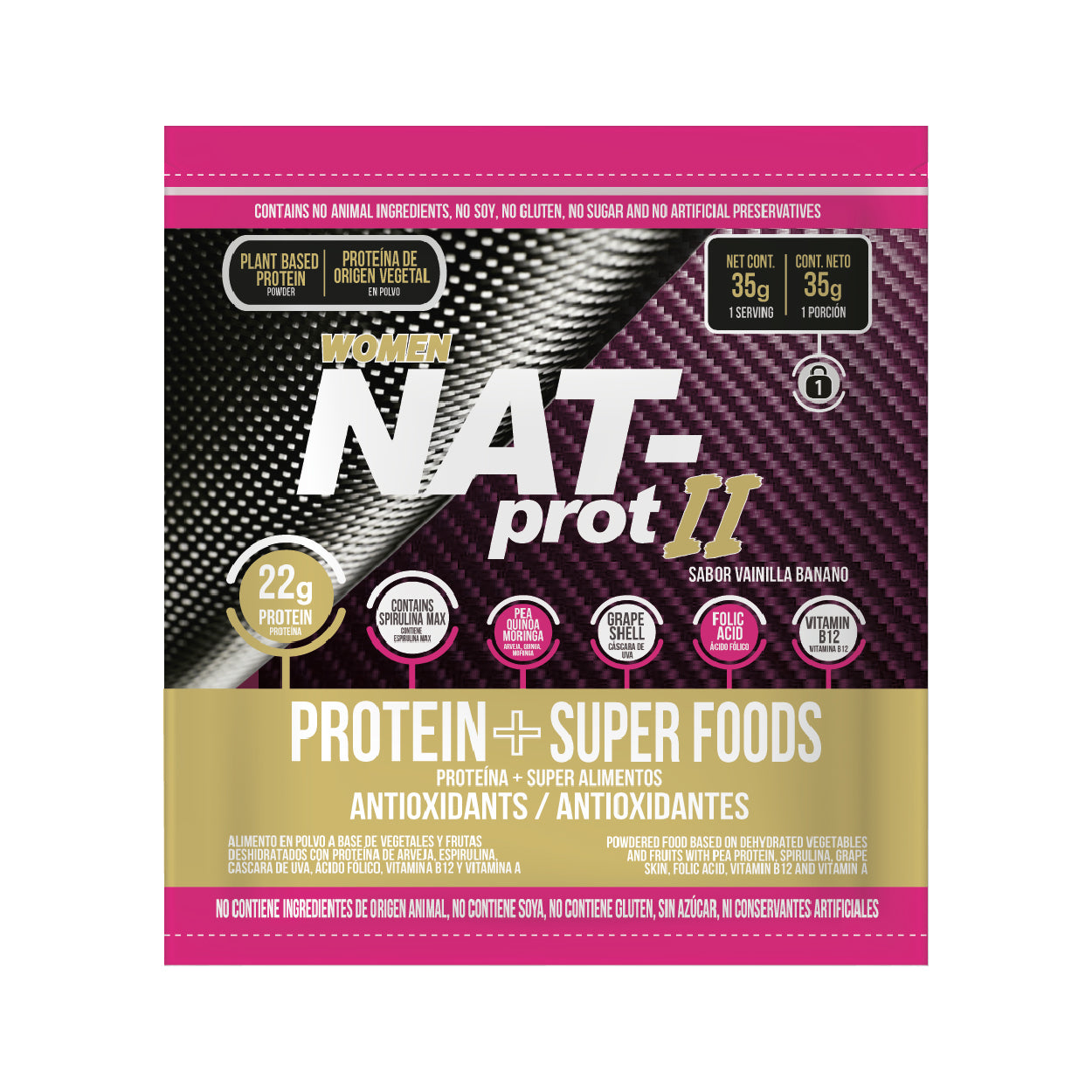 NAT-PROT II WOMEN — 35g sachet (12 per box)